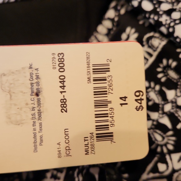 St.John's Bay Tankini Top - Picture 7 of 9